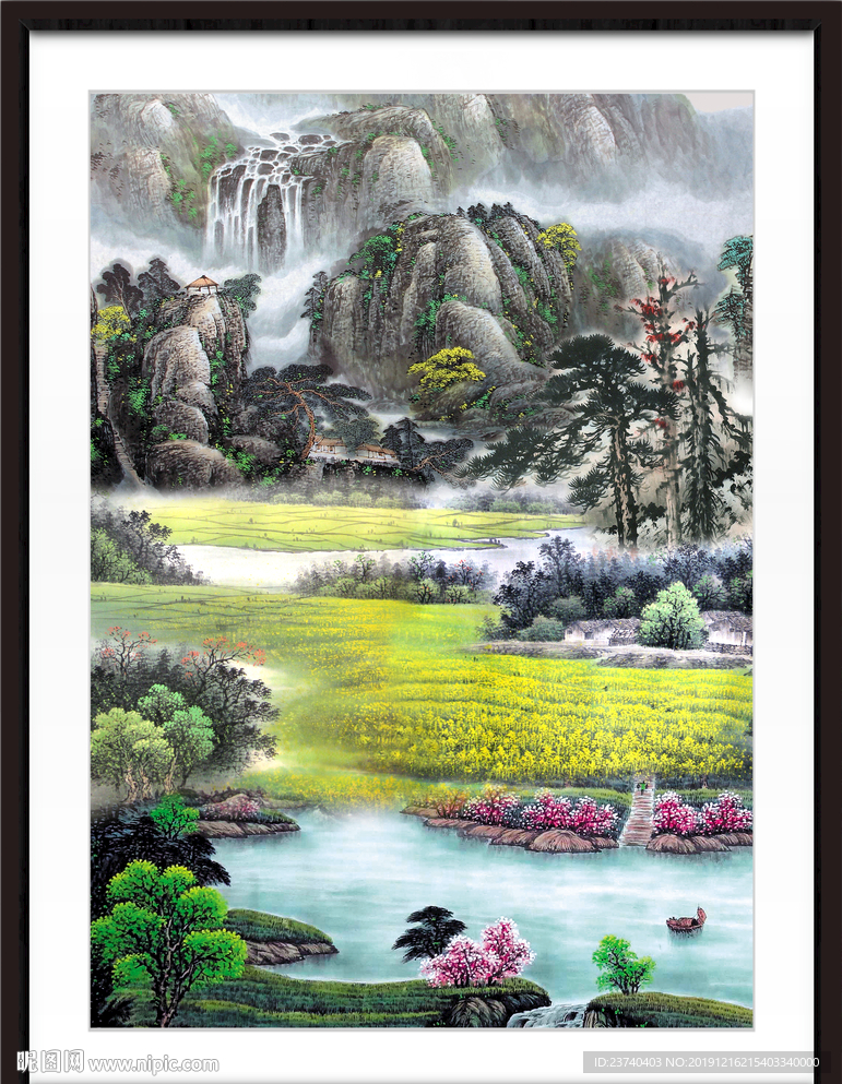 国画山水