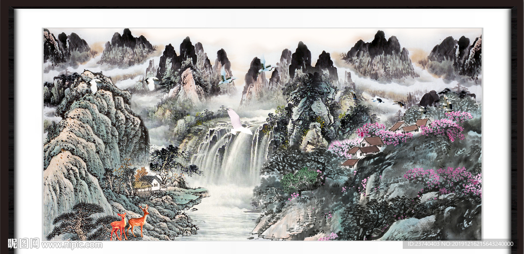 国画山水