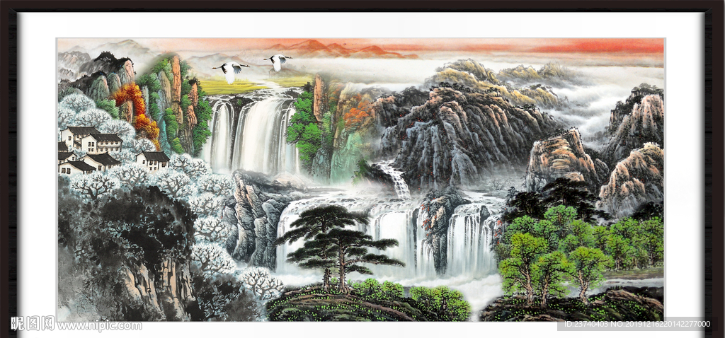国画山水