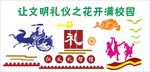 文明礼仪文化墙