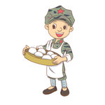 卡通军人