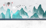中国风背景墙