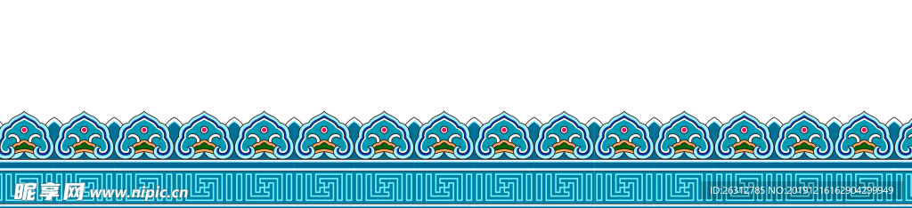 名族风边框花纹