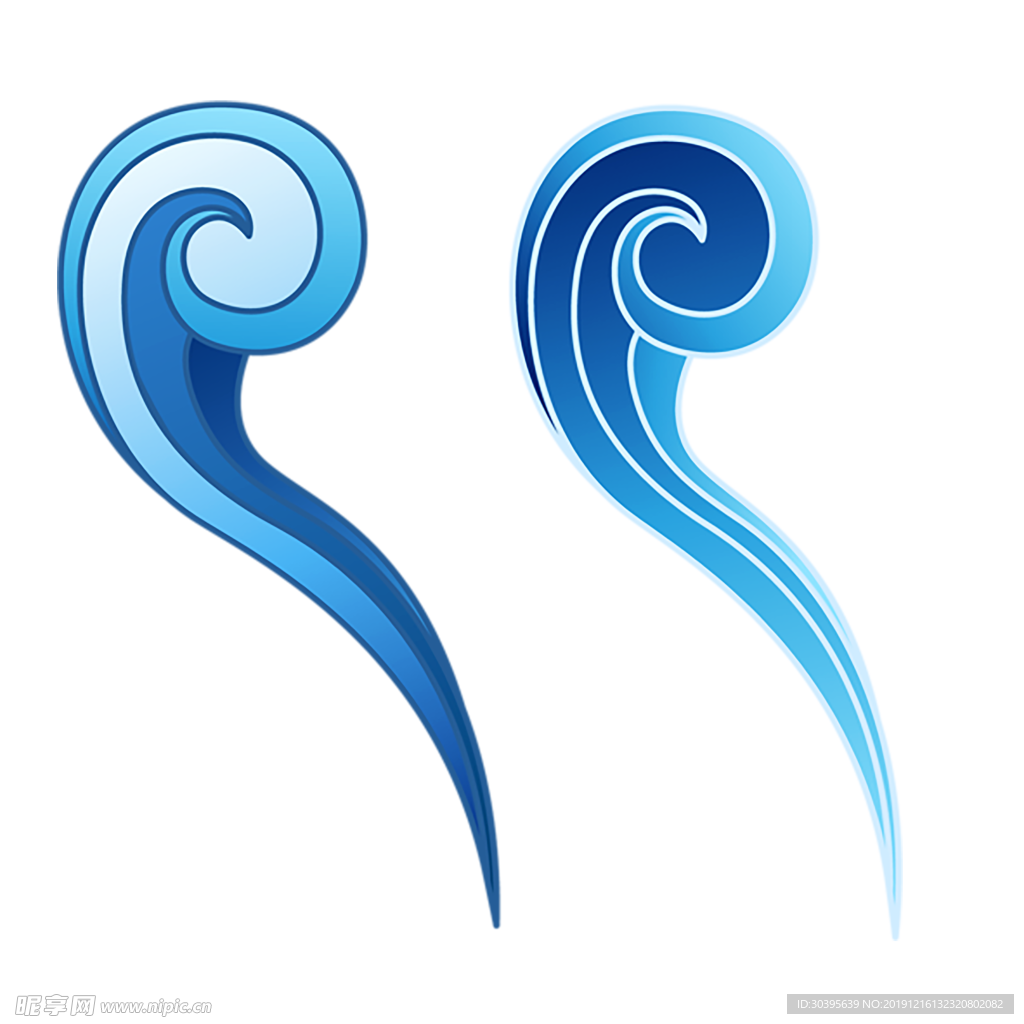 浪花素材