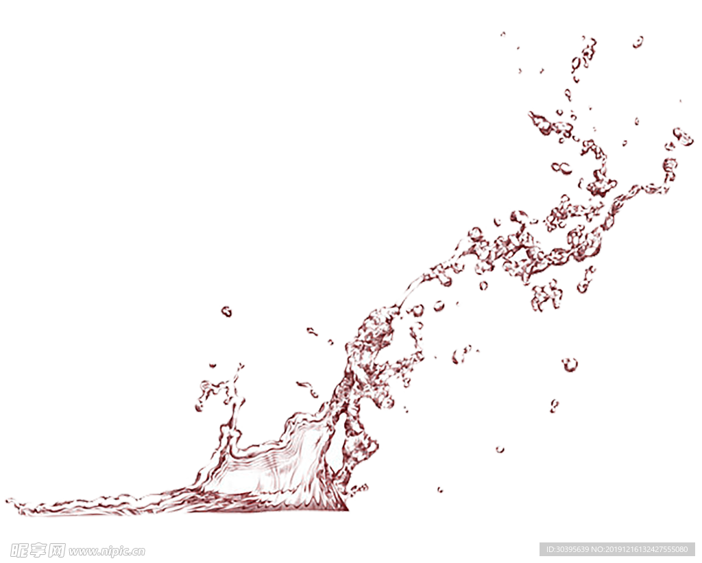 浪花素材