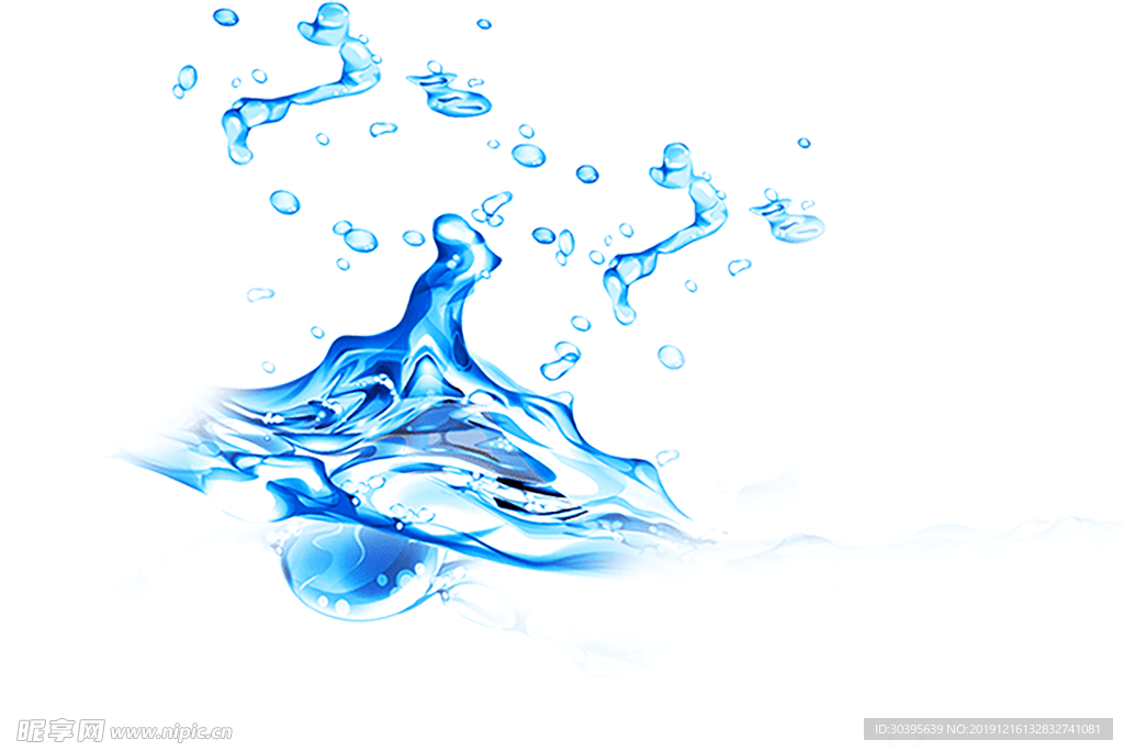 浪花素材