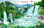 新中式装饰画背景