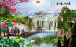 新中式装饰画背景