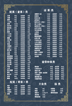 菜单