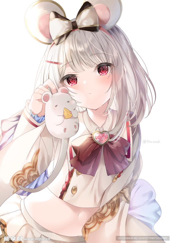 彩色人物插画动漫背景