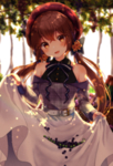 彩色人物插画动漫背景