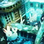 彩色人物插画动漫背景