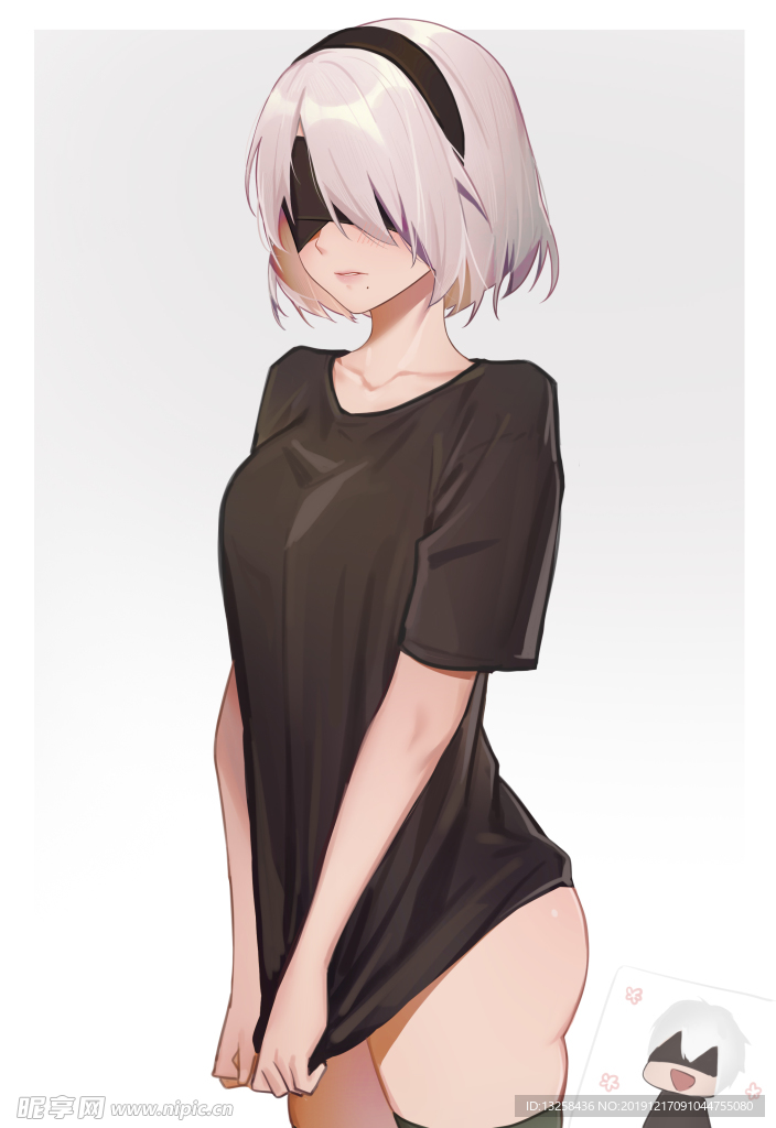 彩色人物插画动漫背景