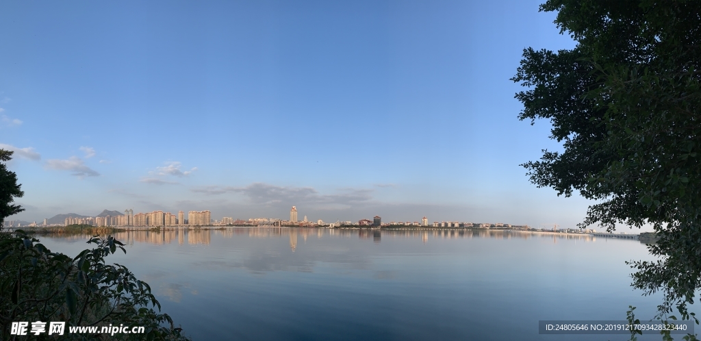 厦门国际园林博览苑湖边美景