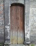 建筑 农村 木板门 老木门 旧