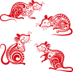 老鼠图案