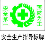 安全生产指导标牌