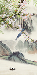 玄关装饰画背景