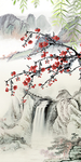 玄关装饰画背景