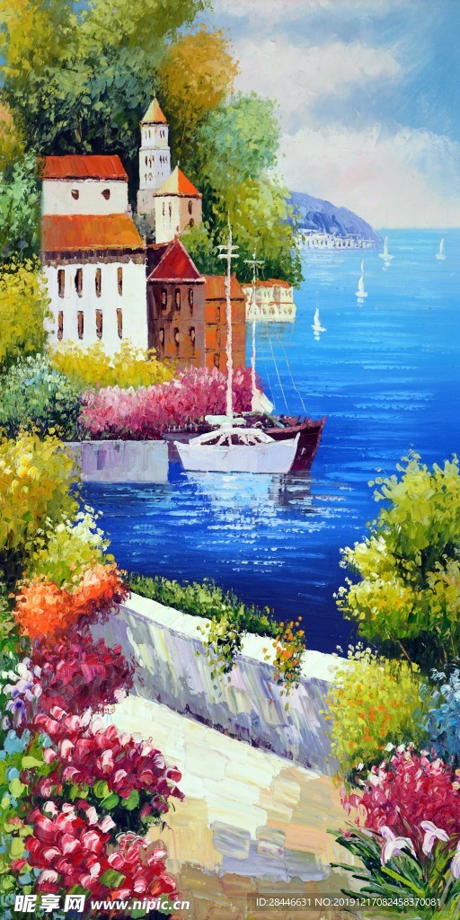 玄关装饰画背景