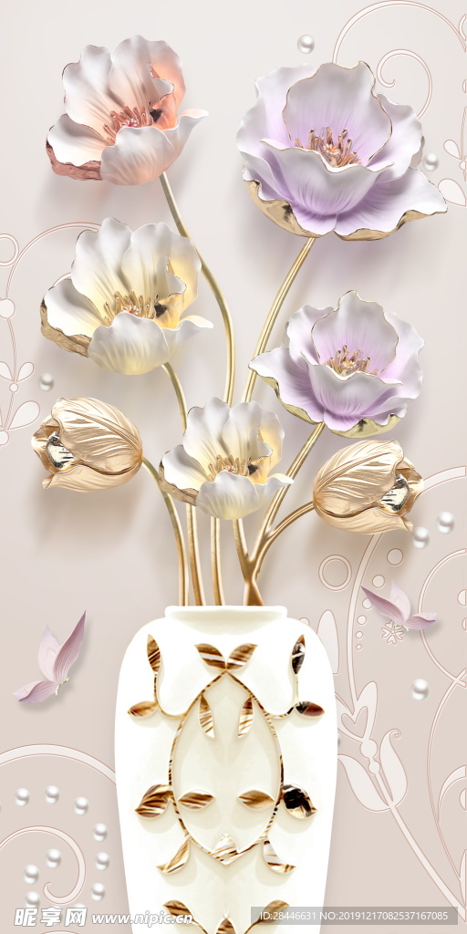 玄关装饰画背景