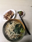 面条 青菜面图片