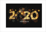 2020年新年闪光文字