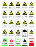 安全标识 垃圾分类
