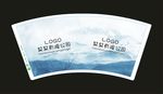 纸杯平面图