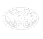 抽象龙凤图腾