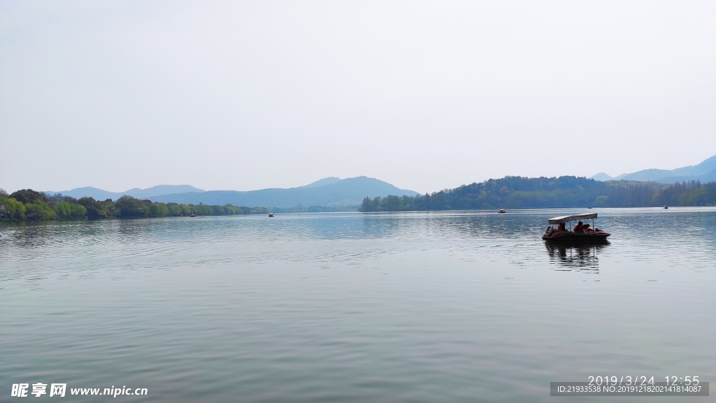 西湖风光江南水乡