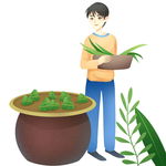 端午节插画