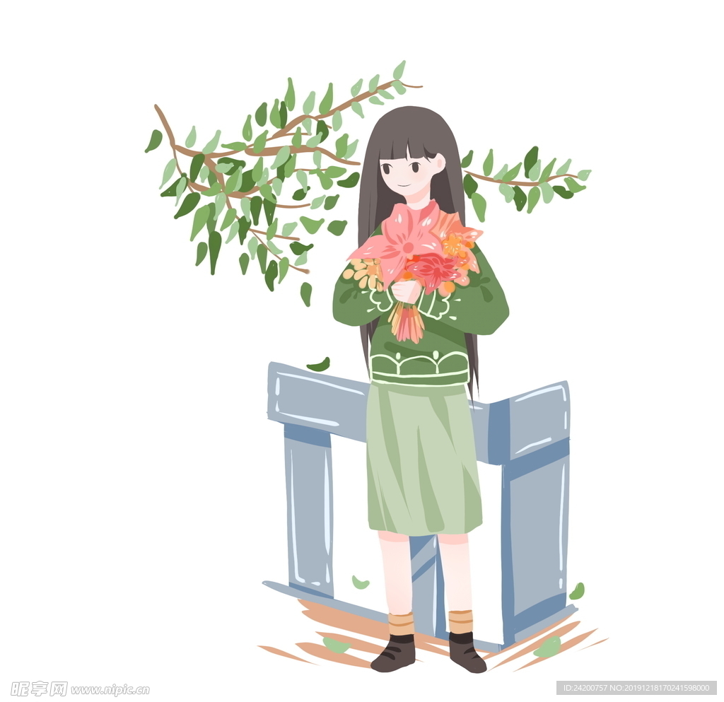 小女孩