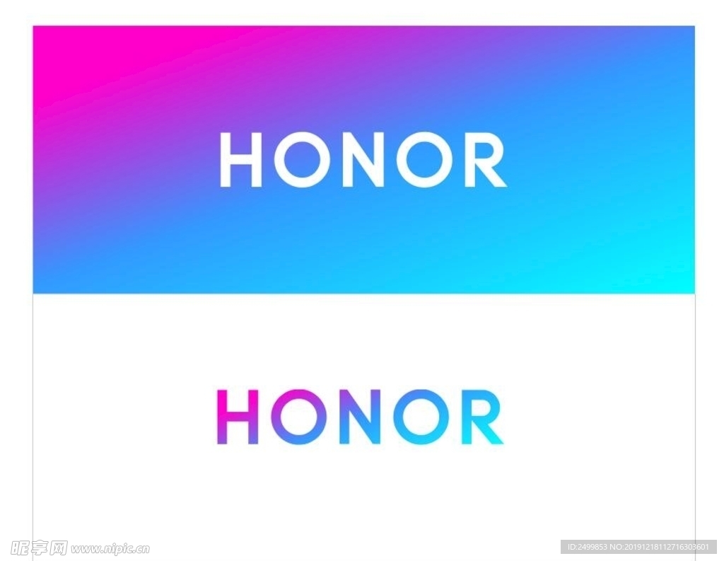 honor荣耀logo标志