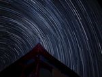 夜空下的星