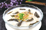 芝麻叶烩豆腐