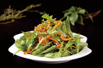 苦菊拌虫草花