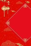中国风红色背景
