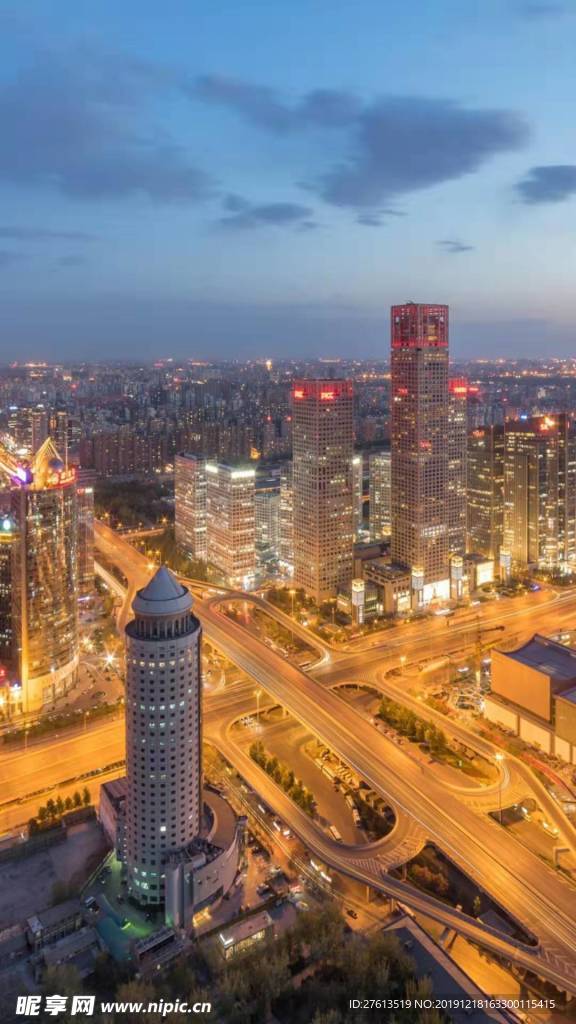 美丽的城市夜景图片
