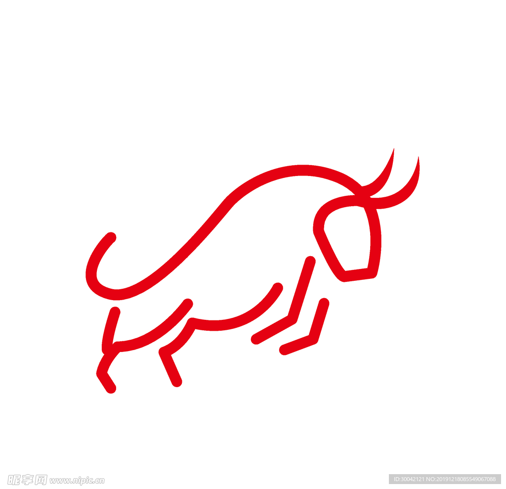 红色牛LOGO