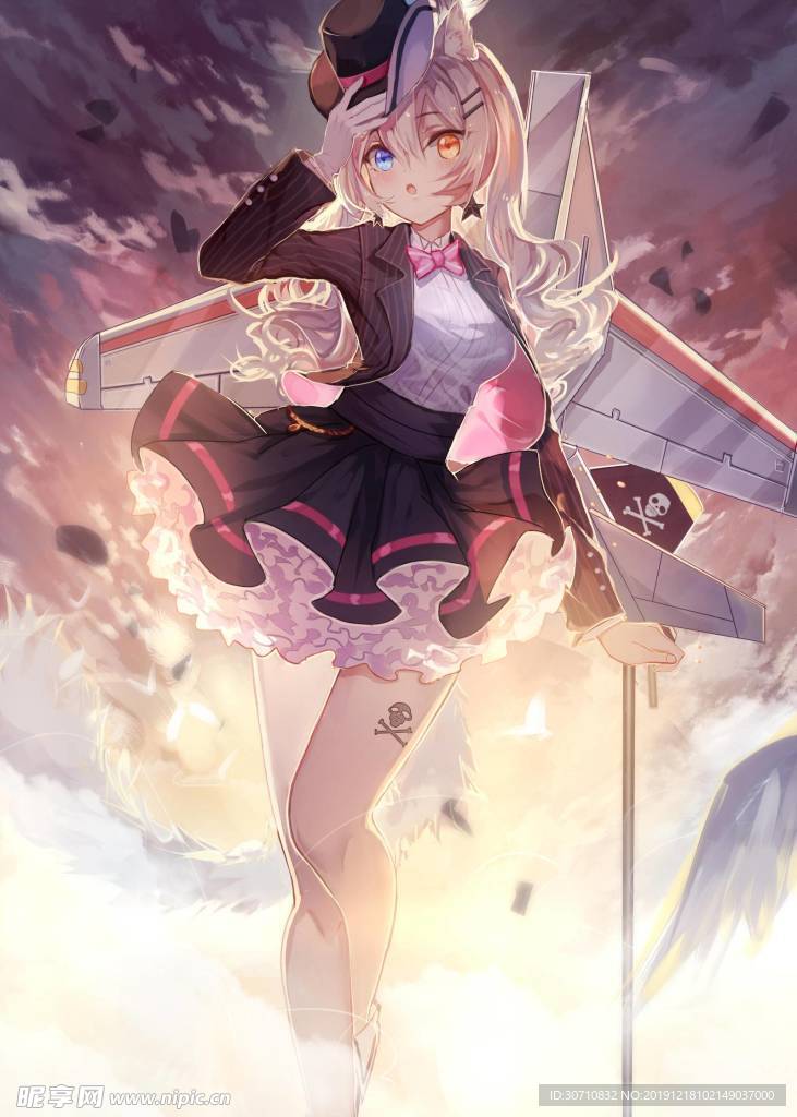 动漫 萌妹子   二次元 动漫