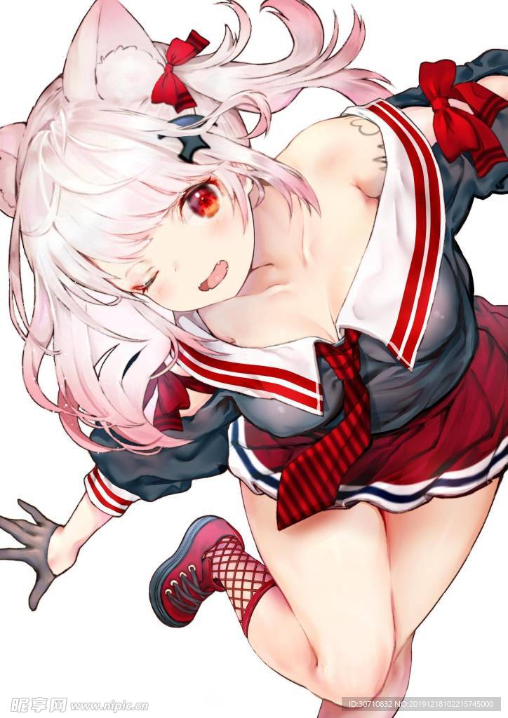 动漫萌妹子二次元