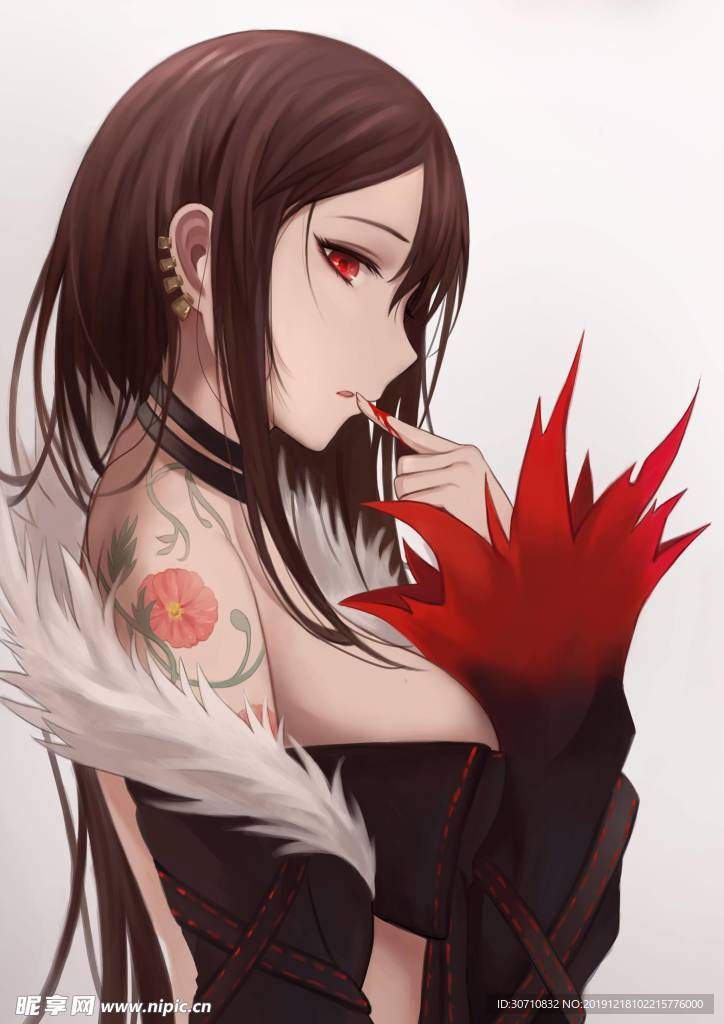动漫萌妹子二次元