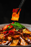 干锅竹笋腊肉