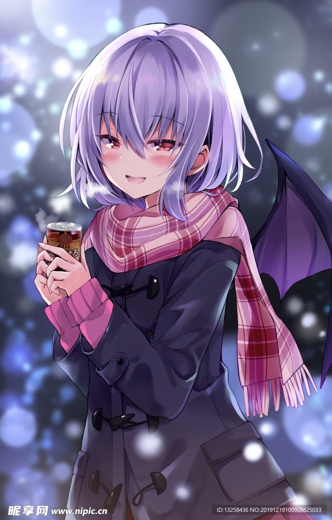 彩色人物插画动漫背景