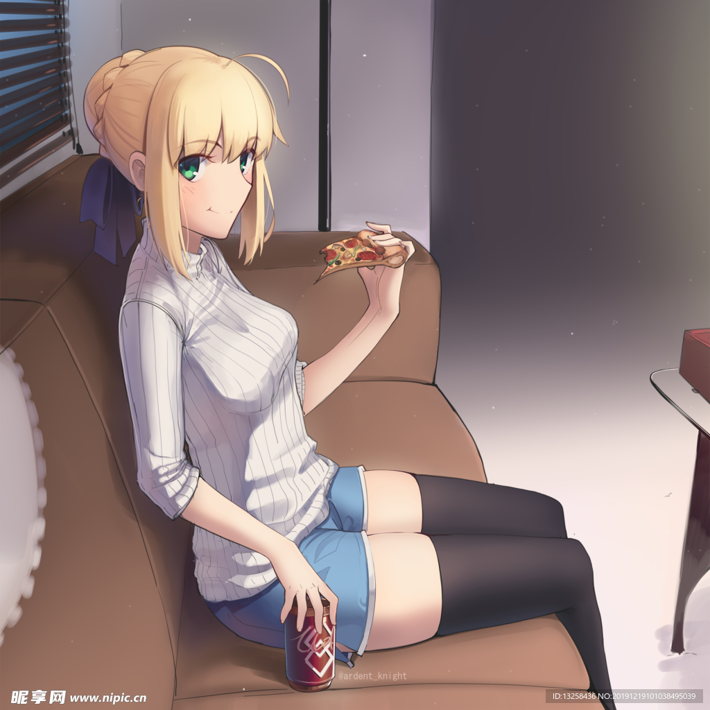 彩色人物插画动漫背景