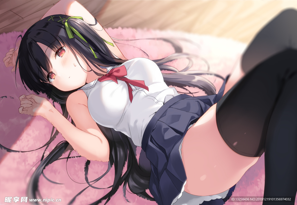 彩色人物插画动漫背景