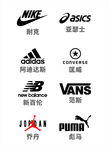 品牌鞋logo