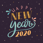 新年2020字体