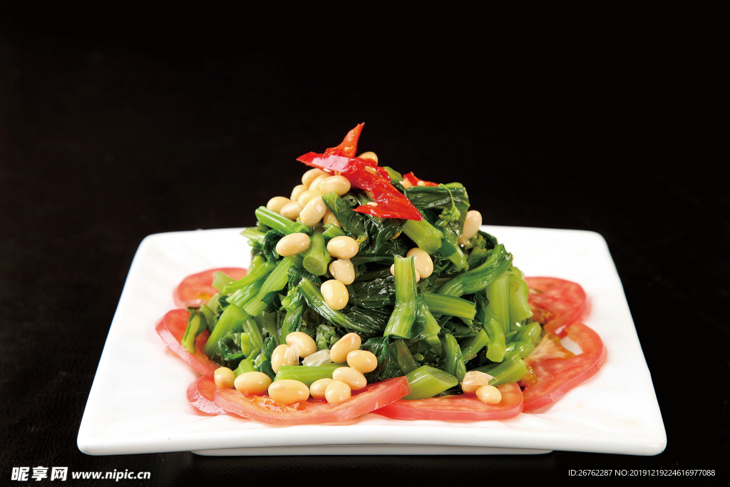 黄豆拌广菜